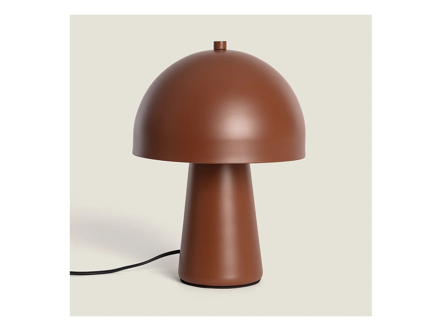 Lampe à poser Métal Quinga Brun
