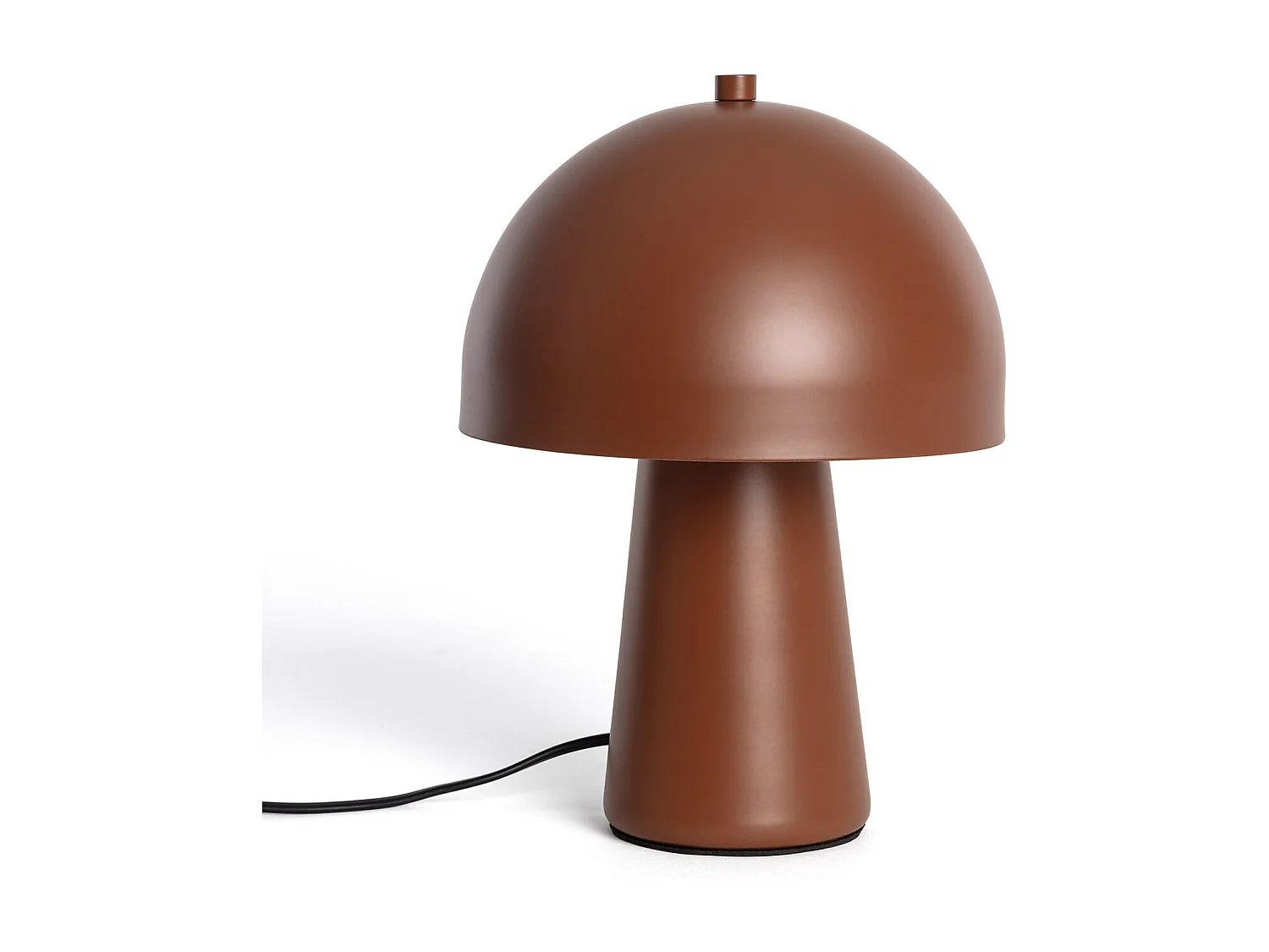 Lampada da Tavolo Metallo Quinga Marrone