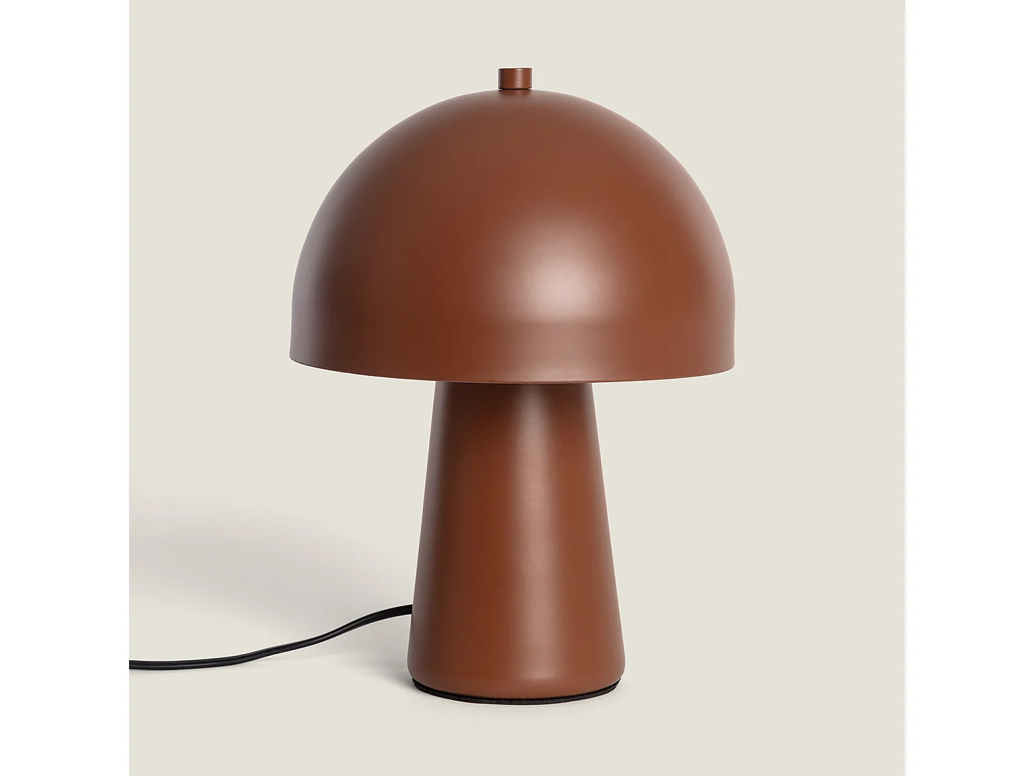 Lampada da Tavolo Metallo Quinga Marrone