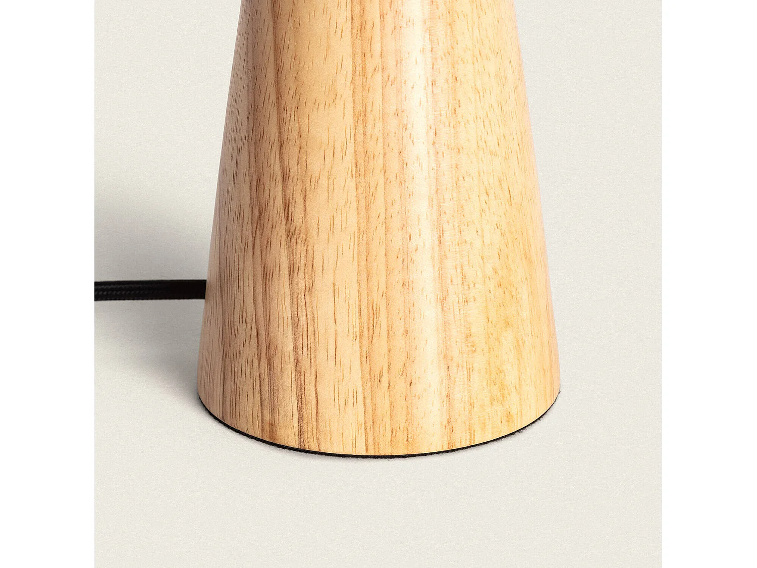 Lampada da Tavolo Legno Willow Verde Cachi