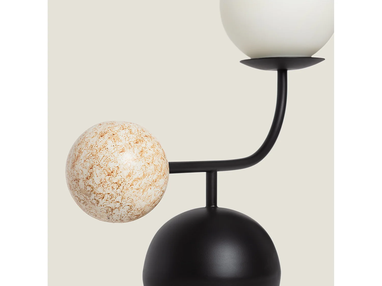 Lampe à Poser Métal Bradwall Noir