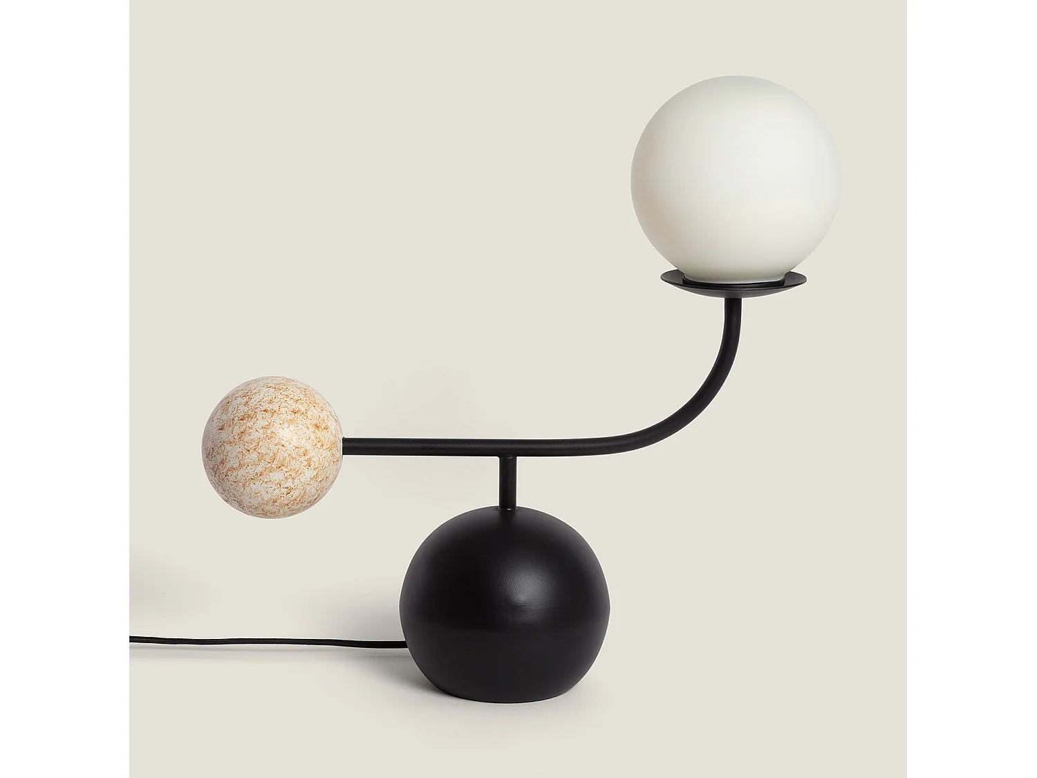 Lampe à Poser Métal Bradwall Noir