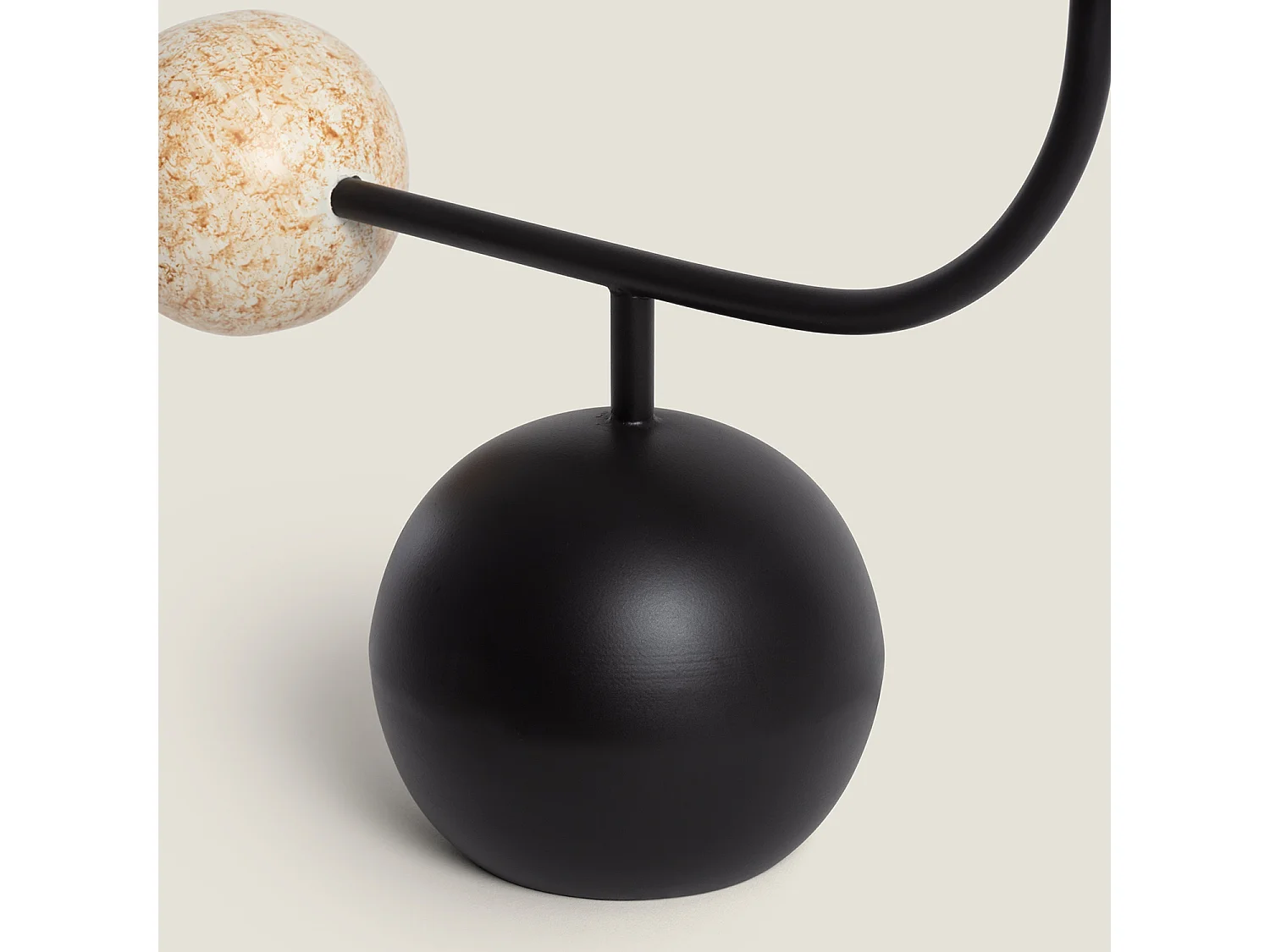 Lampe à Poser Métal Bradwall Noir