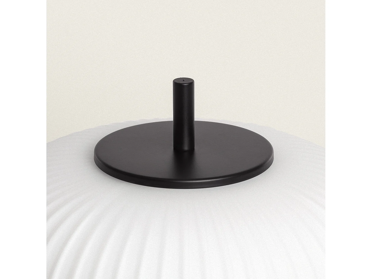 Lampada da Tavolo Metallo e Vetro Beca Nero