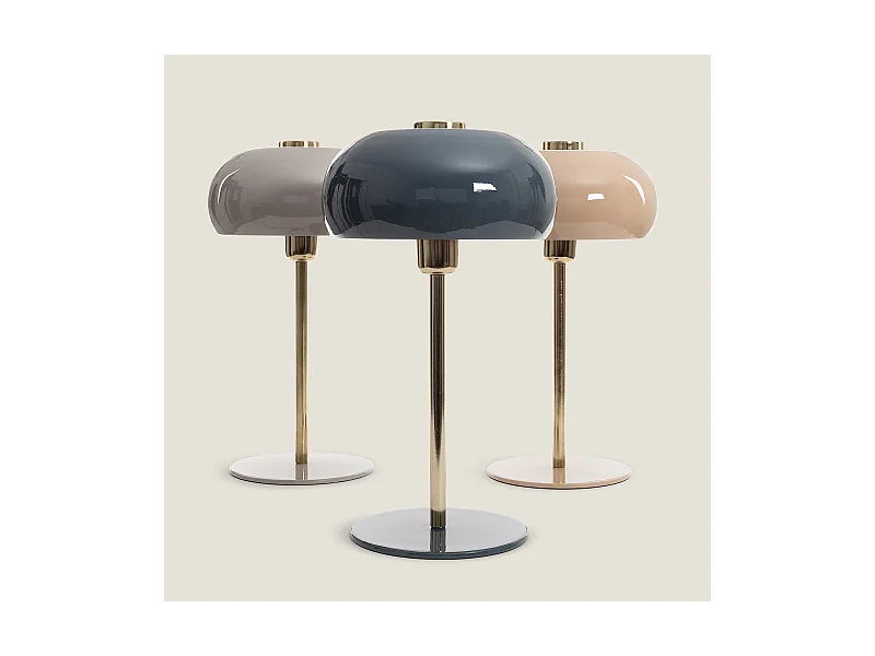 Lampe à Poser Métal Bhavin Taupe