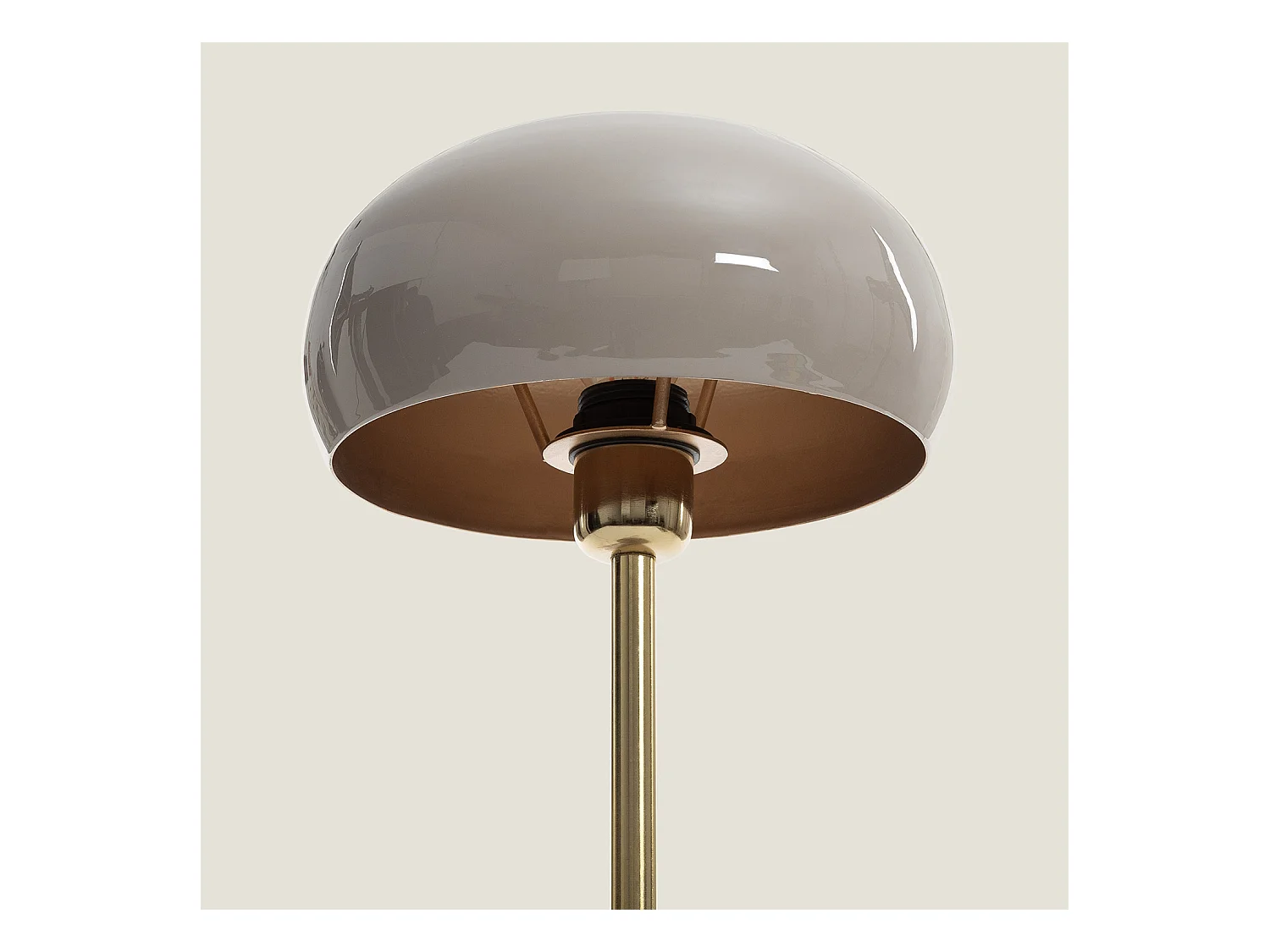 Lampada da Tavolo Metallo Bhavin Tortora