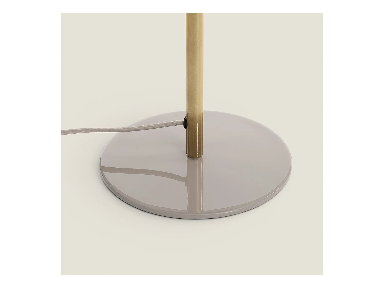 Lampada da Tavolo Metallo Bhavin Tortora