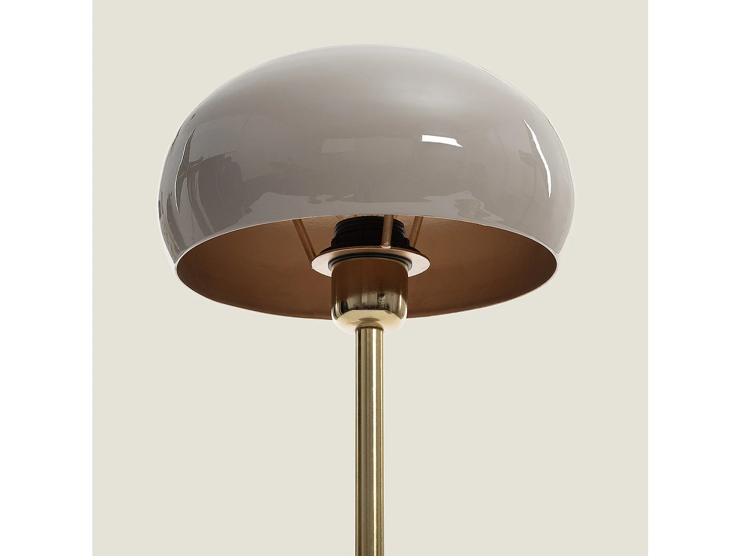 Lampe à Poser Métal Bhavin Taupe