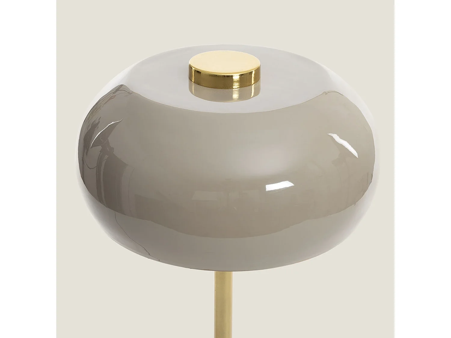 Lampe à Poser Métal Tulim Bhavin Taupe