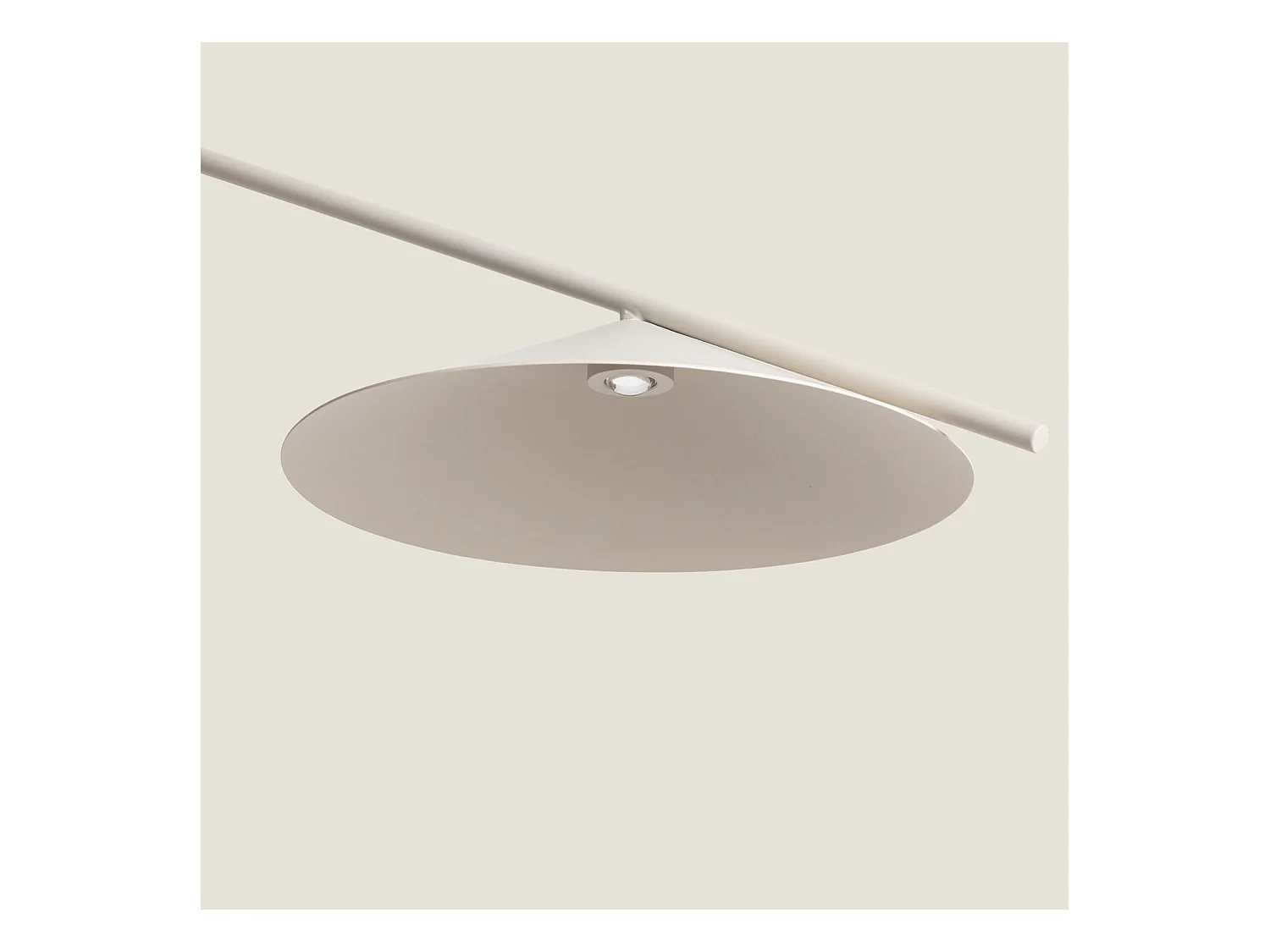 Lámpara de Pie LED 8W Metal Evian Beige