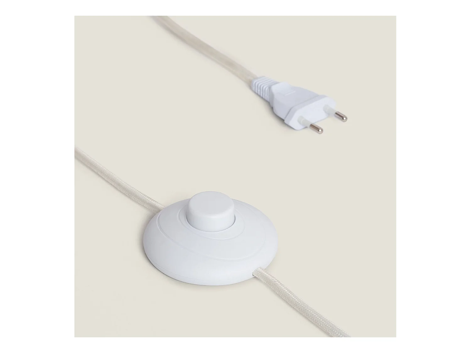 Lámpara de Pie LED 8W Metal Evian Beige