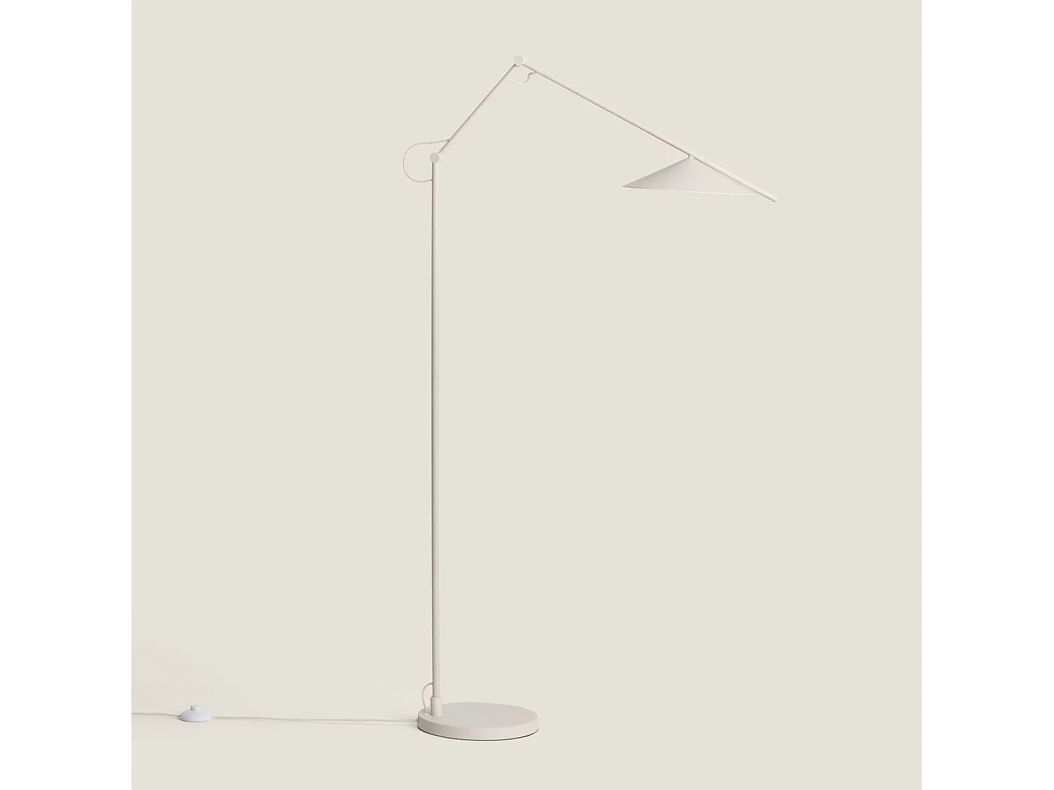 Lampadaire LED 8W Métal Evian Beige