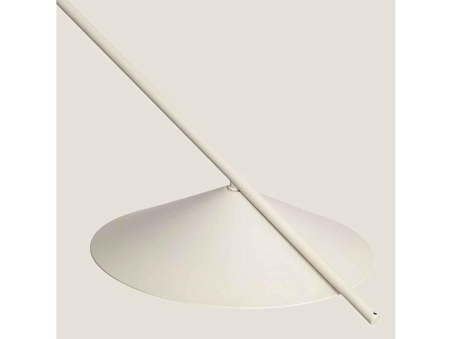 Lampada da Terra LED 8W Metallo Evian Beige