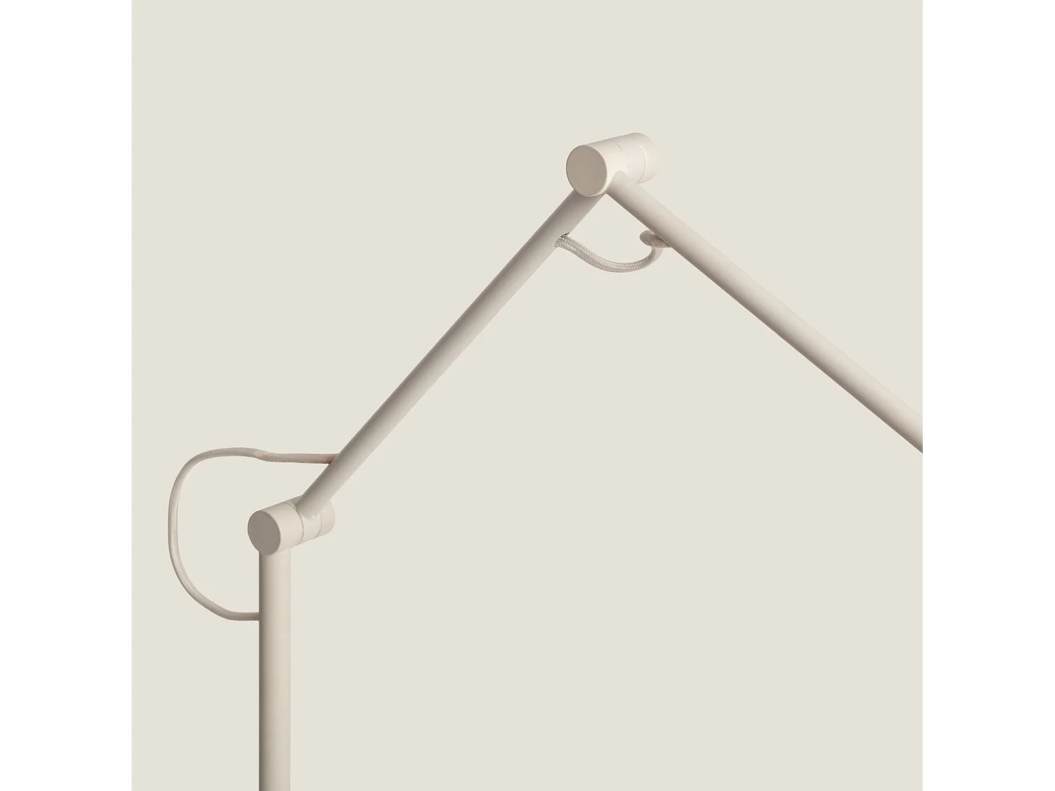 Lampada da Terra LED 8W Metallo Evian Beige