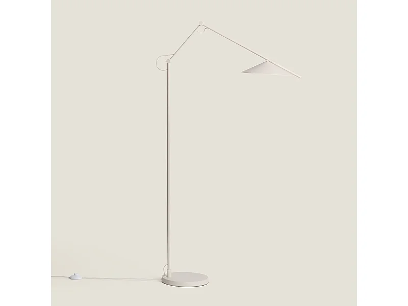 Lampadaire LED 8W Métal Evian Beige