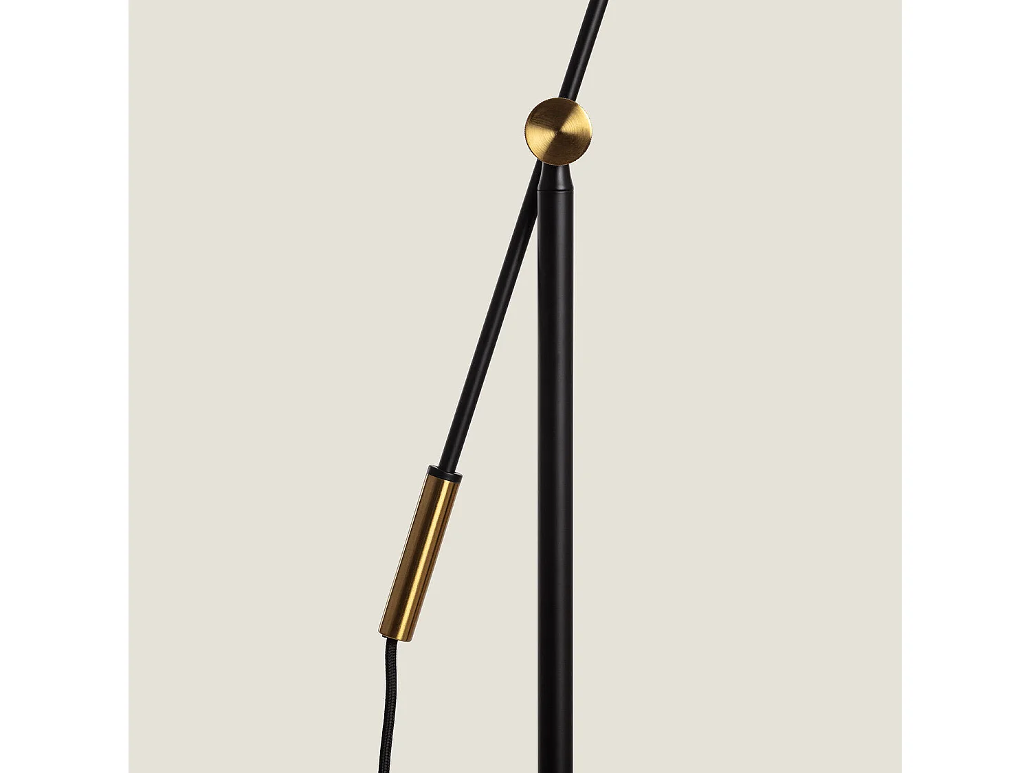 Lampadaire Métal Aleya Noir