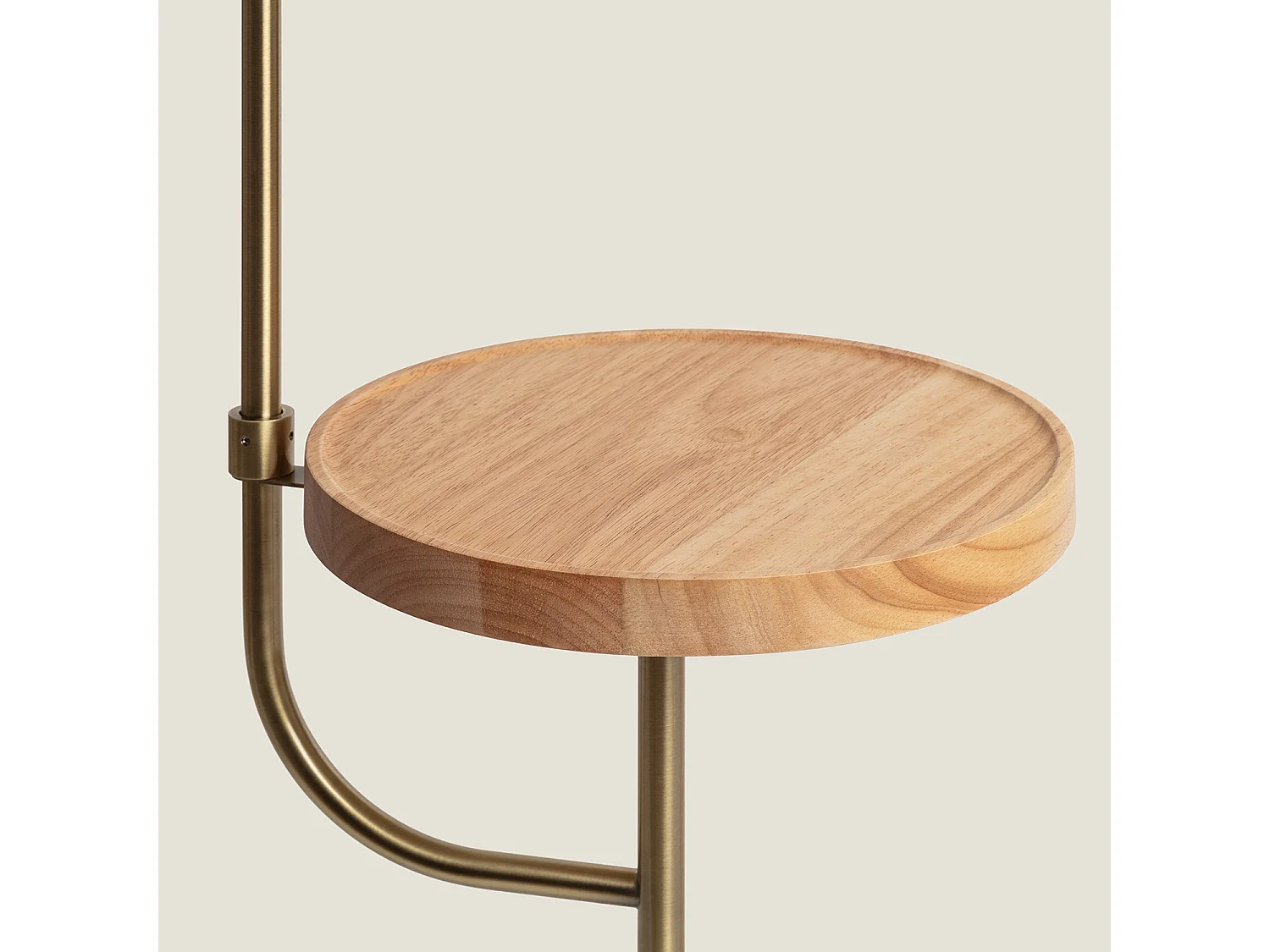 Lampadaire Métal et Marbre Dafne Blanc