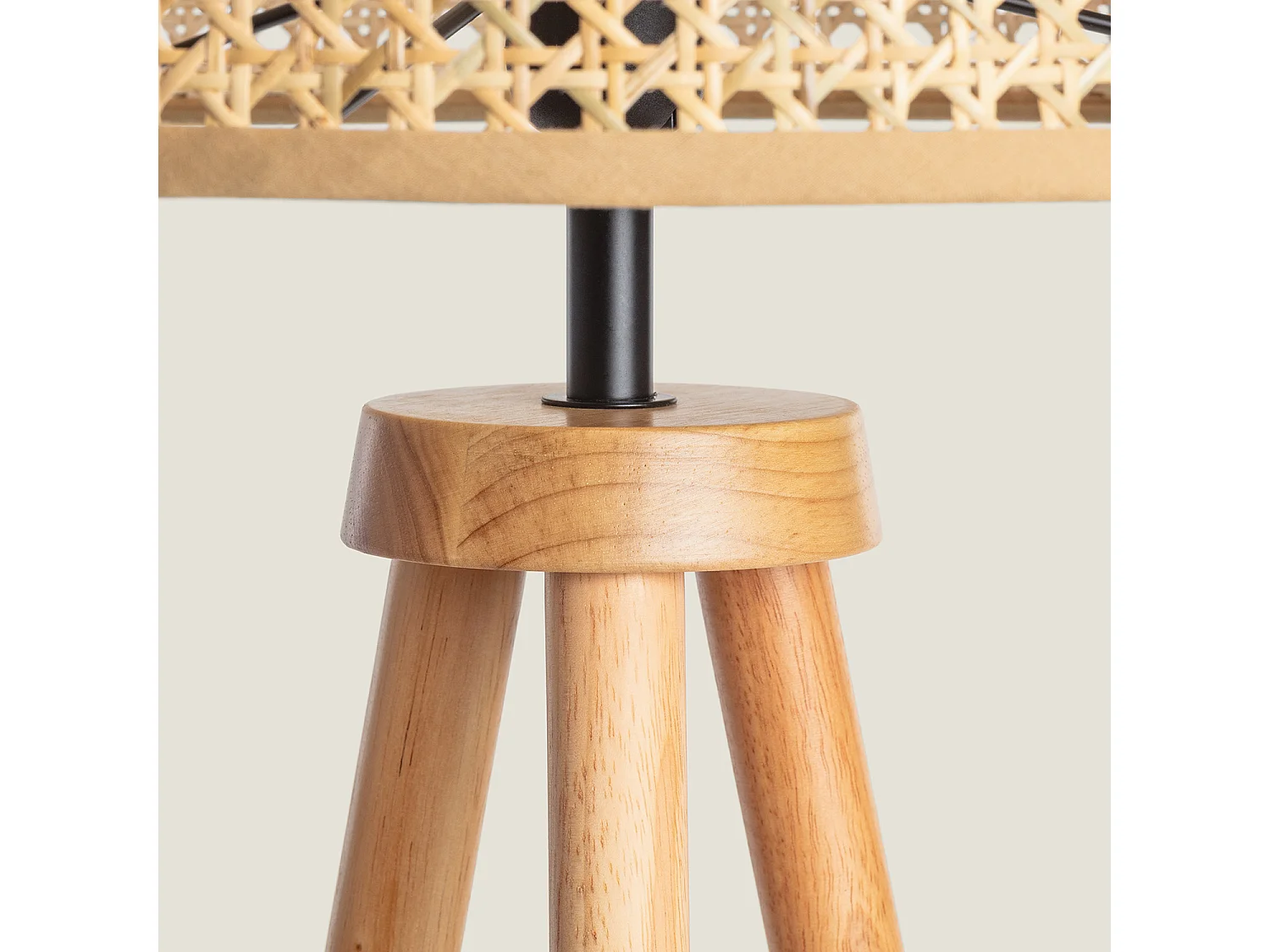 Lampadaire Rotin Adirane  Naturel