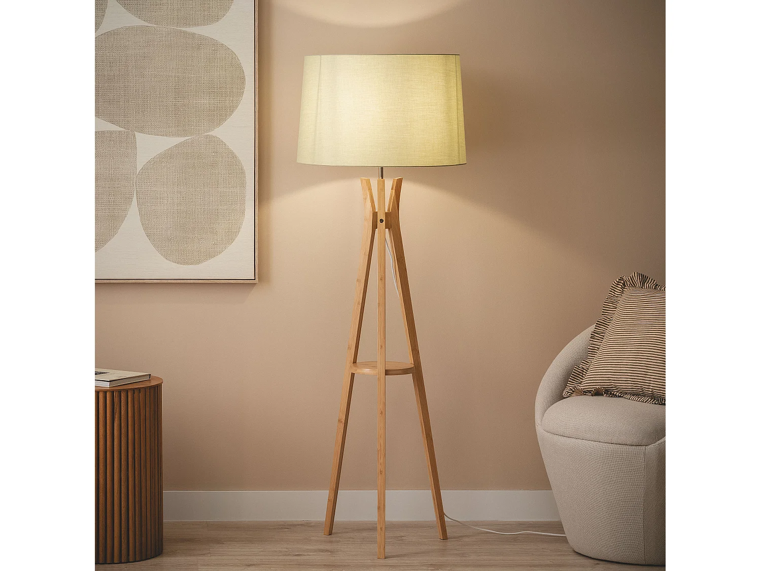 Lampadaire Qaanso Vert Céladon