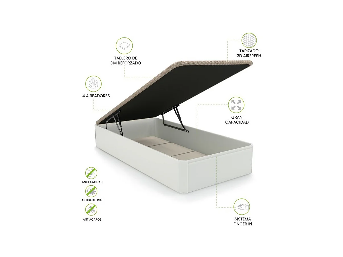 Canapé Luxury 3D Blanco