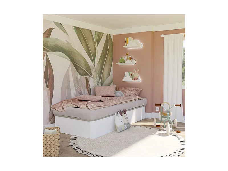 Canapé Luxury 3D Blanco