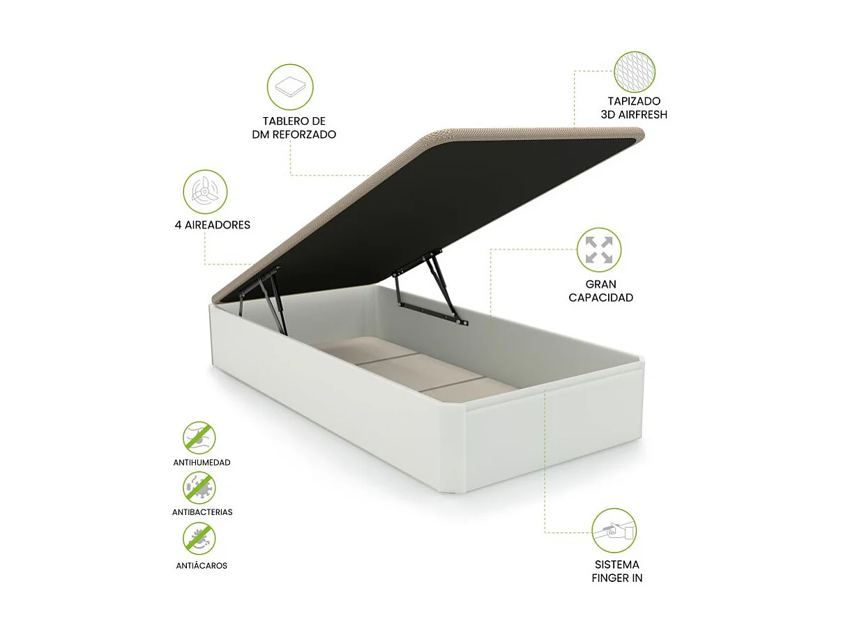 Canapé Luxury 3D Blanco