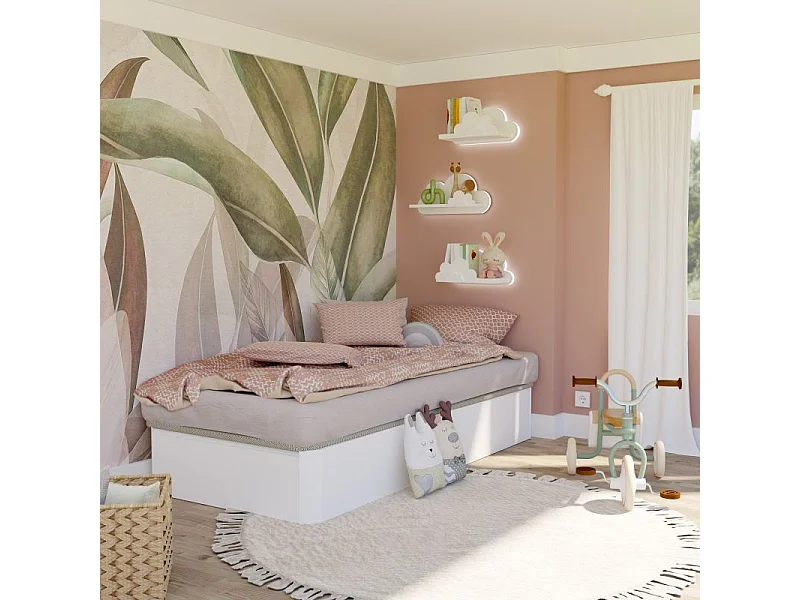 Canapé Luxury 3D Blanco