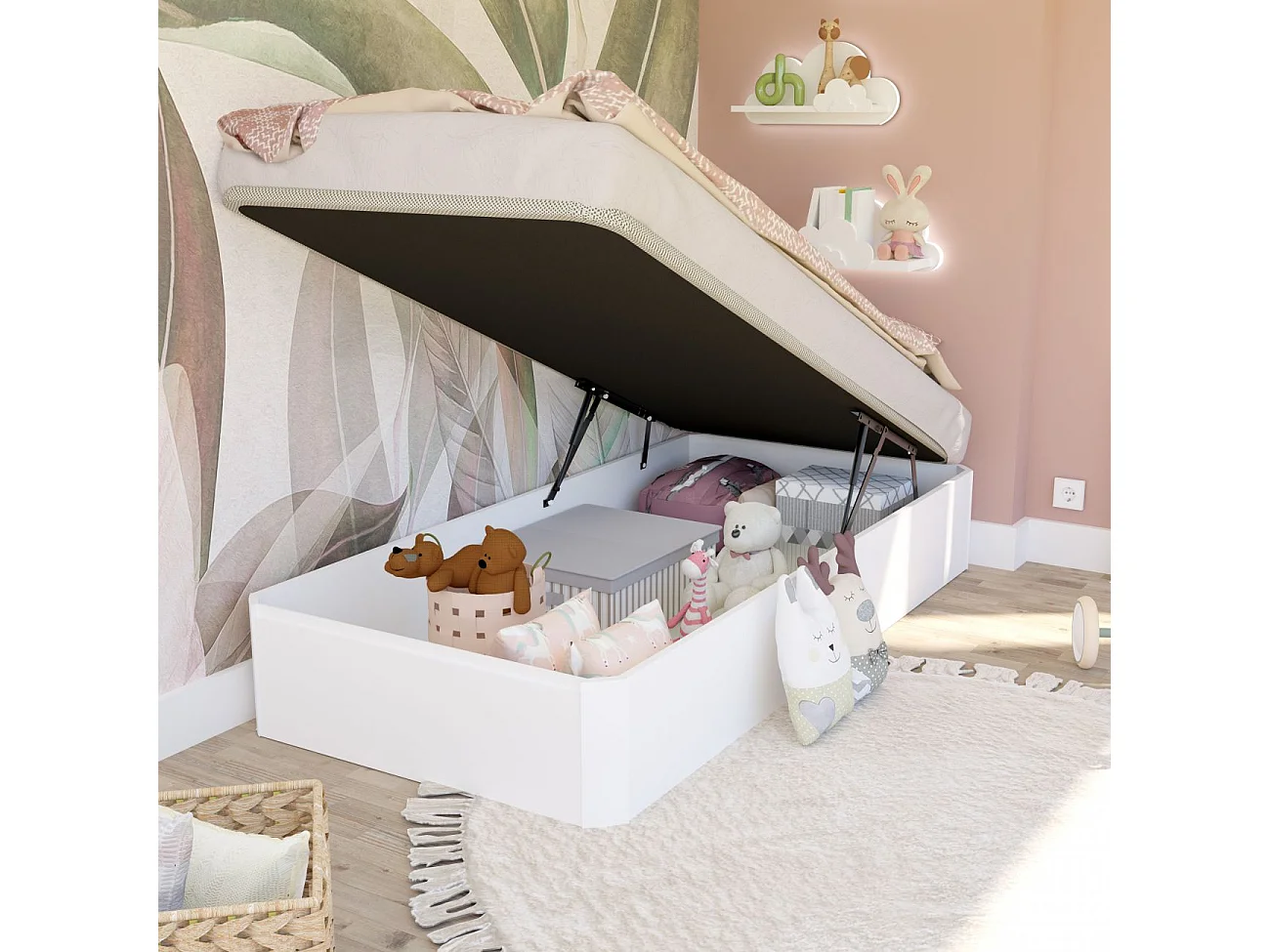 Canapé Luxury 3D Blanco