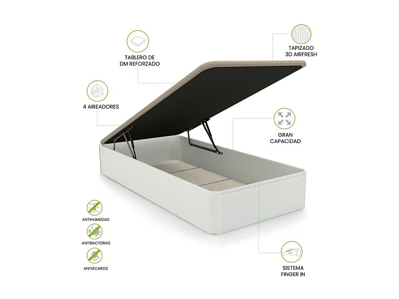 Canapé Luxury 3D Blanco