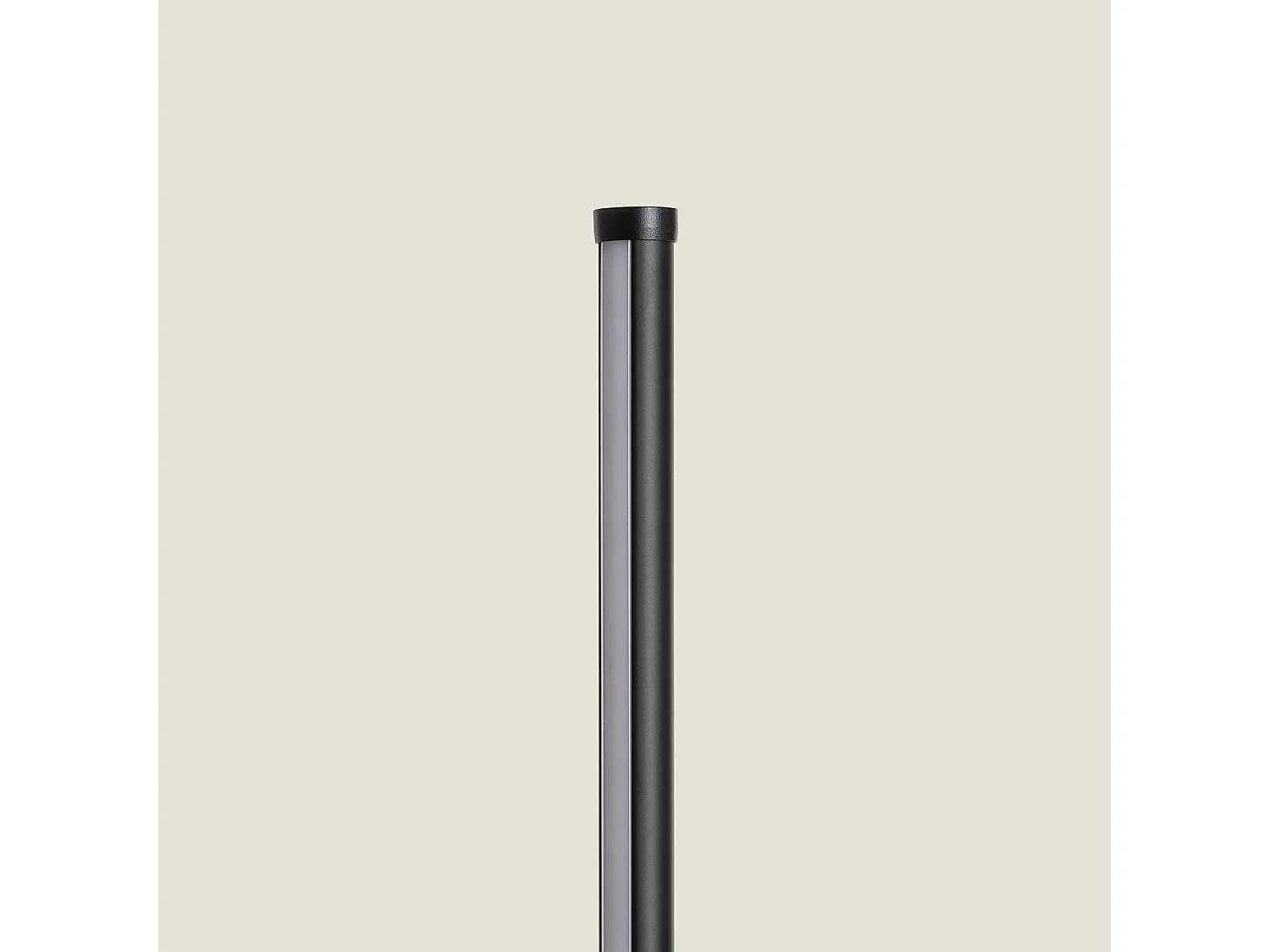 Lampada da Terra LED 27W Metallo Meghri Nero