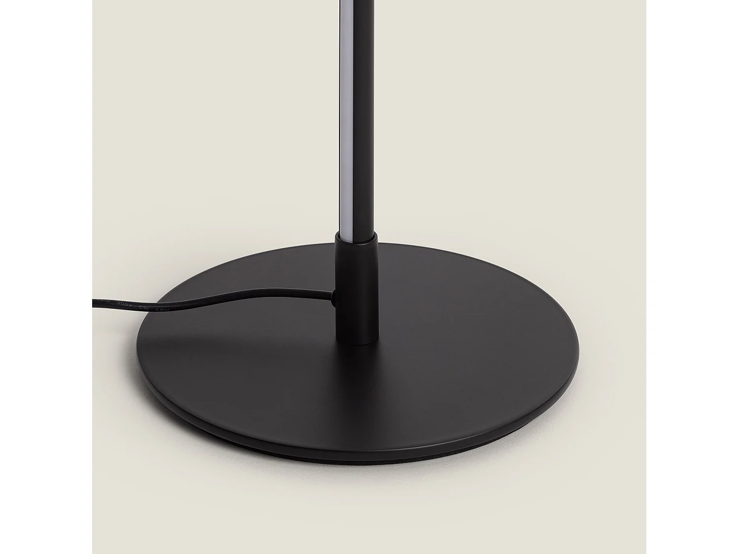 Lampada da Terra LED 27W Metallo Meghri Nero