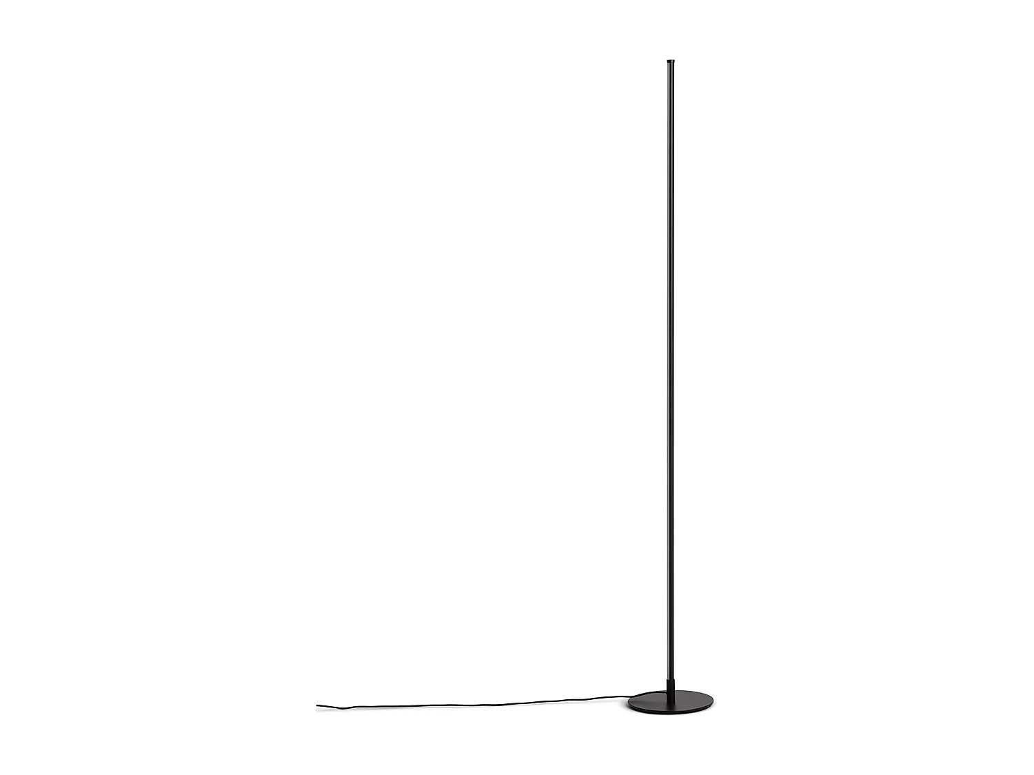 Lampada da Terra LED 27W Metallo Meghri Nero