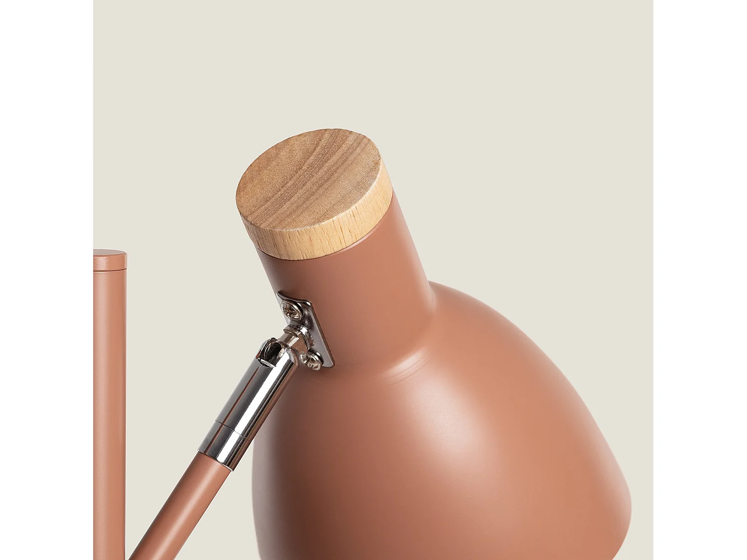 Lampada da Terra Metallo Luxo Marrone