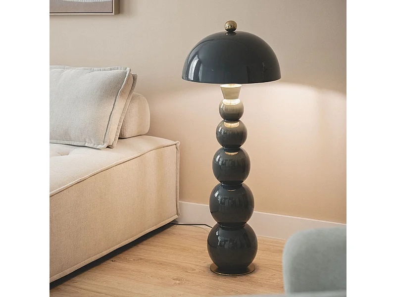 Lámpara de Pie Metal Onkar Azul