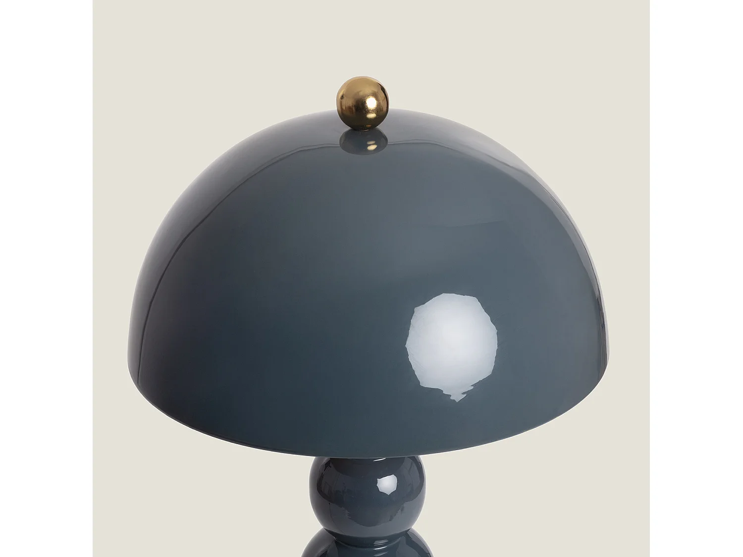 Lampada da Terra Metallo Onkar Azzurro