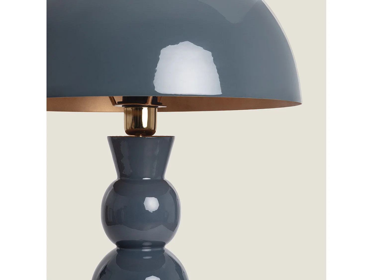 Lampadaire Métal Onkar Bleu