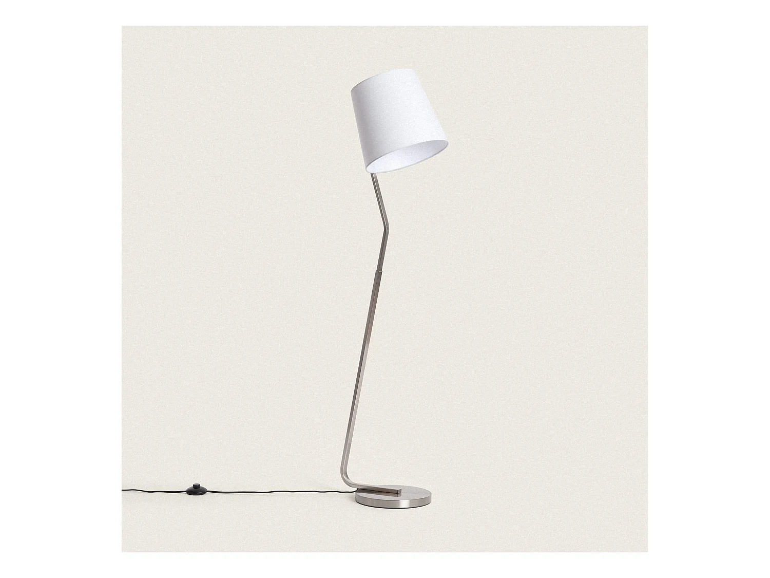Lampadaire Métal Eikho Blanc