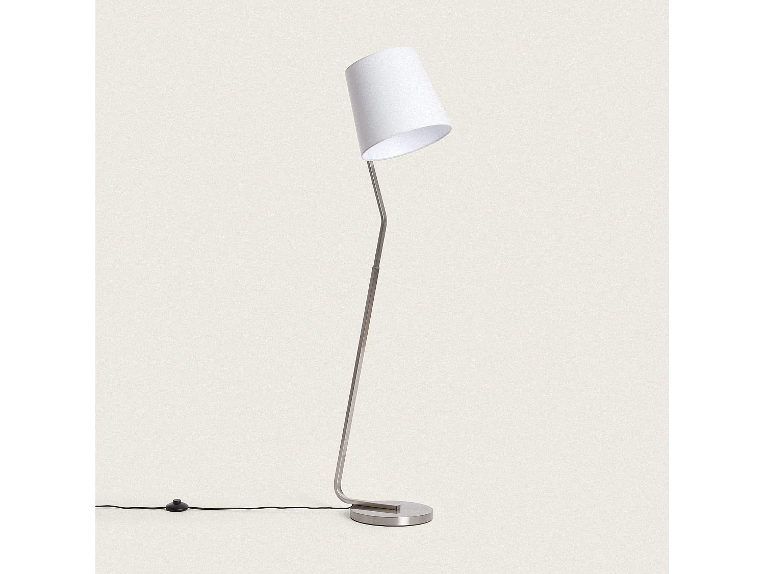 Lampadaire Métal Eikho Blanc