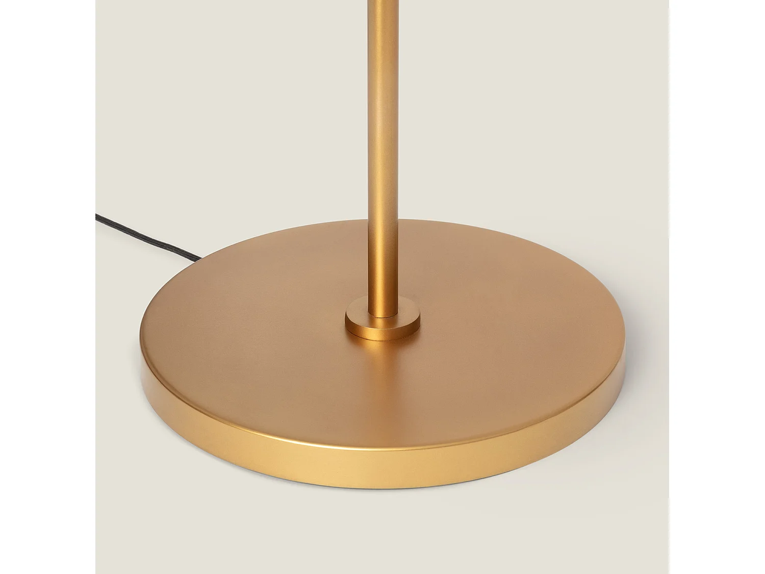 Lampadaire Métal Rowsley Doré