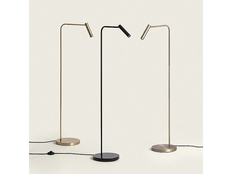 Lampada da Terra a LED 2.5W Alluminio Gazny Bronzo