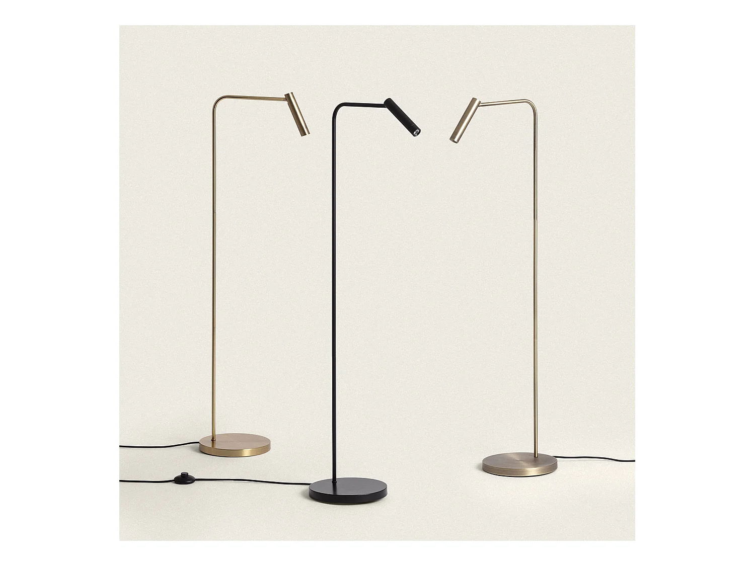 Lampada da Terra a LED 2.5W Alluminio Gazny Bronzo