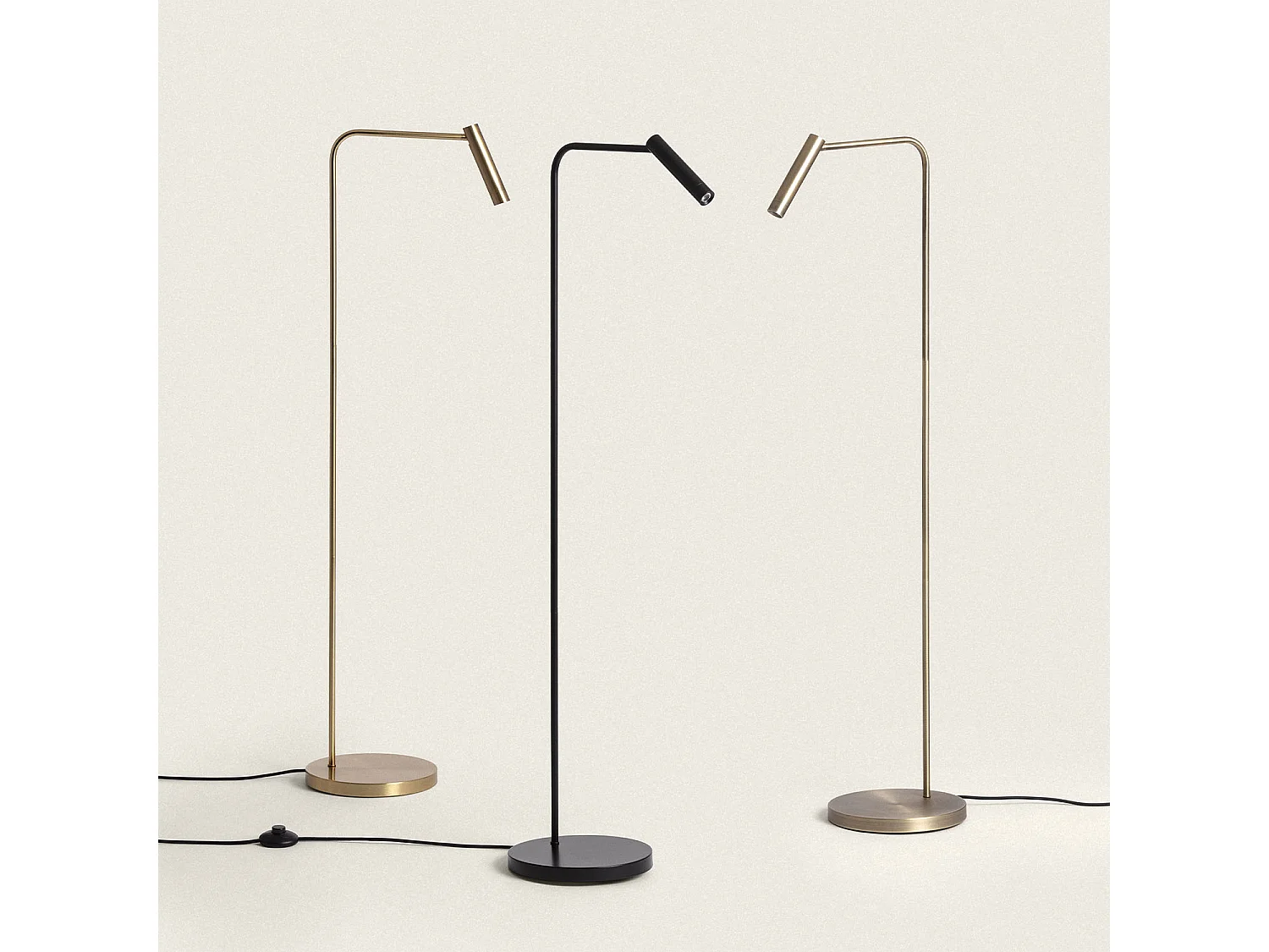 Lámpara de Pie LED 2.5W Aluminio Gazny Bronce