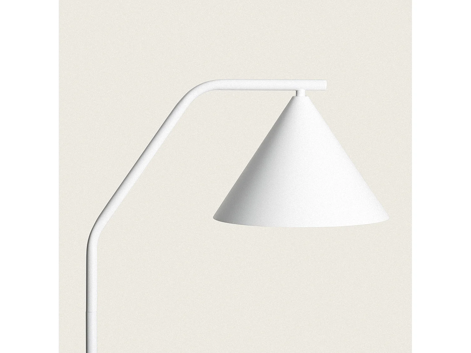 Lampadaire LED 8W Métal Elise Blanc
