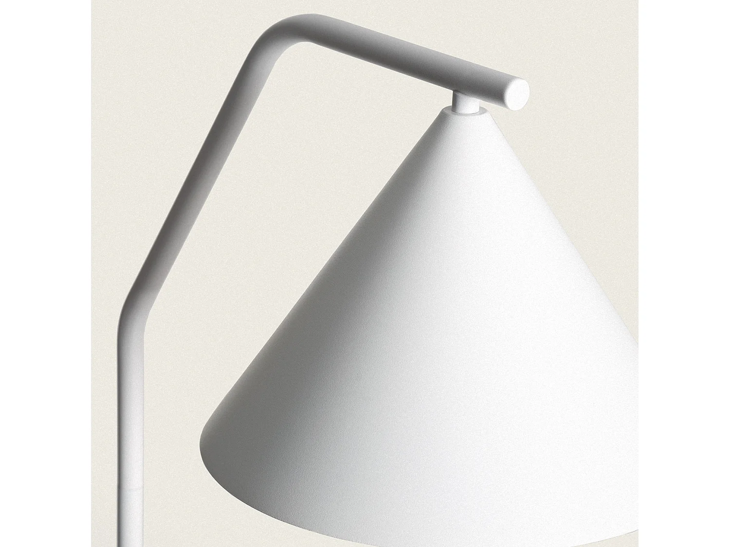 Lampadaire LED 8W Métal Elise Blanc