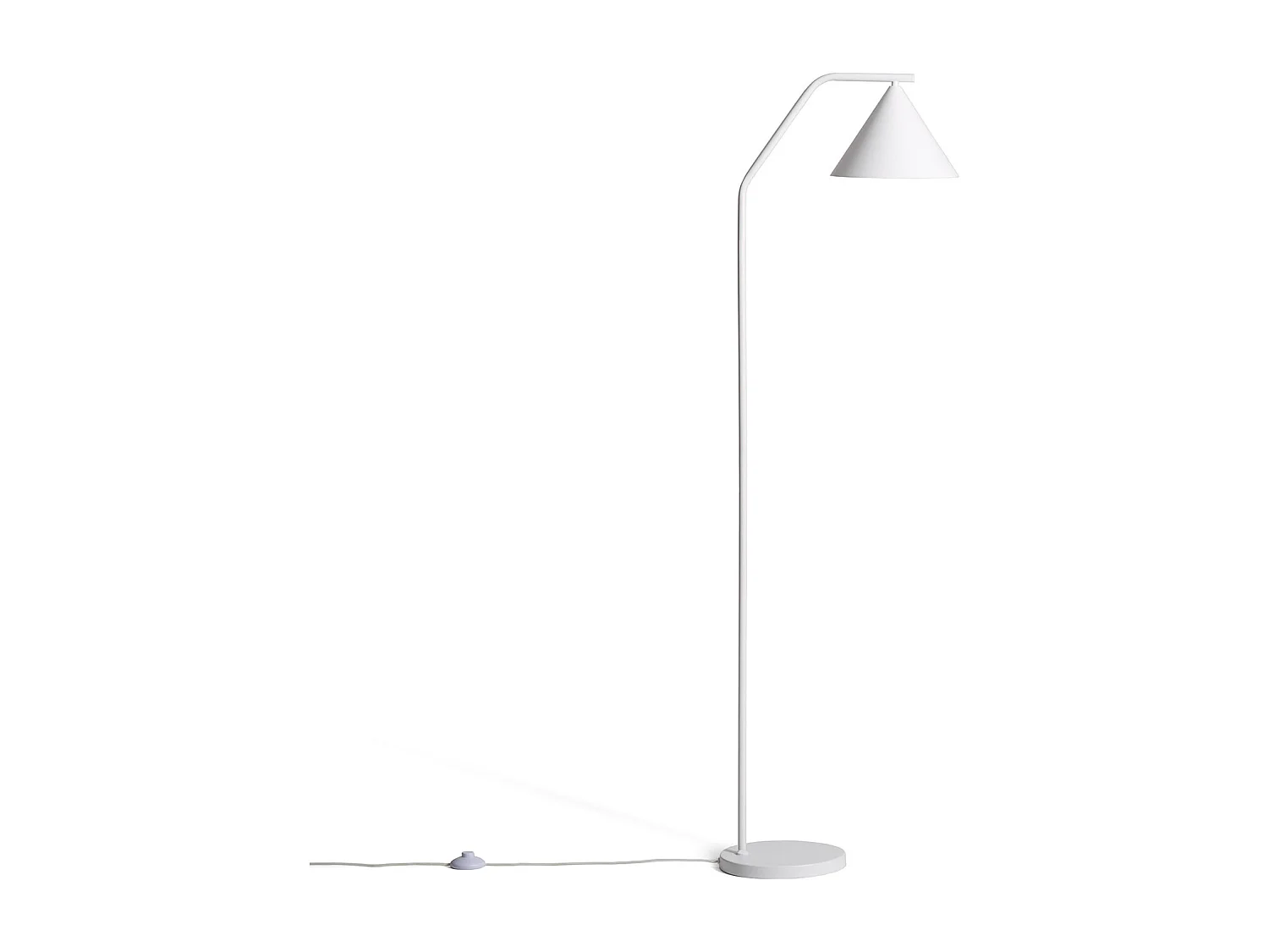 Lampadaire LED 8W Métal Elise Blanc