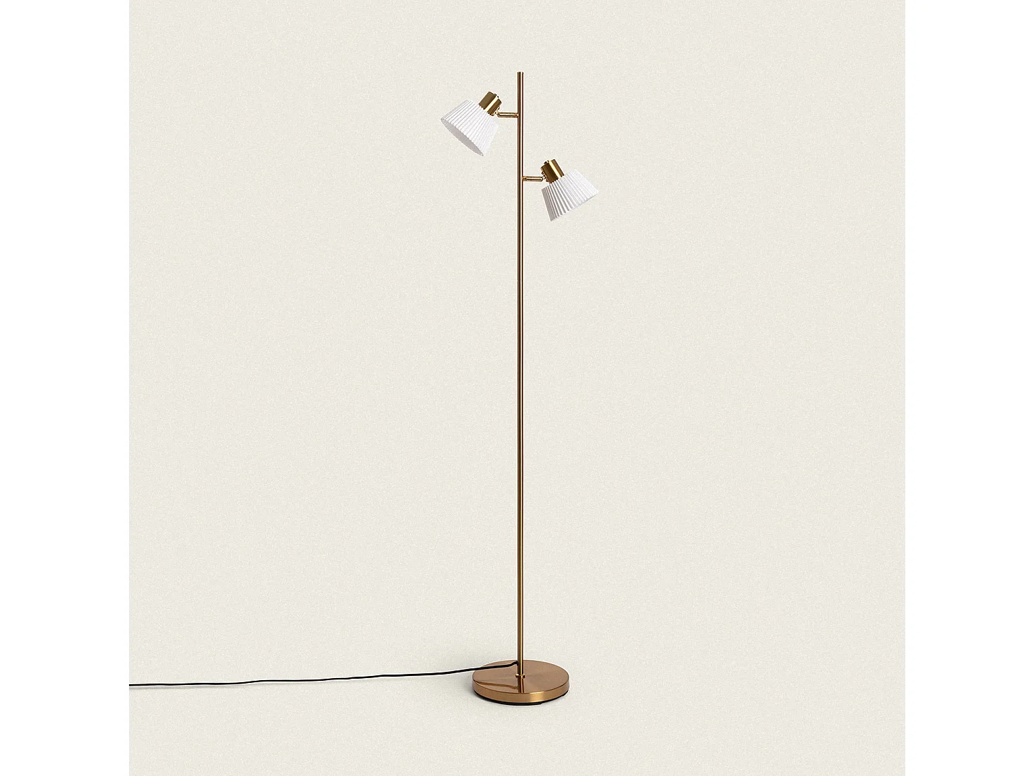 Lampadaire Métal Magda Blanc