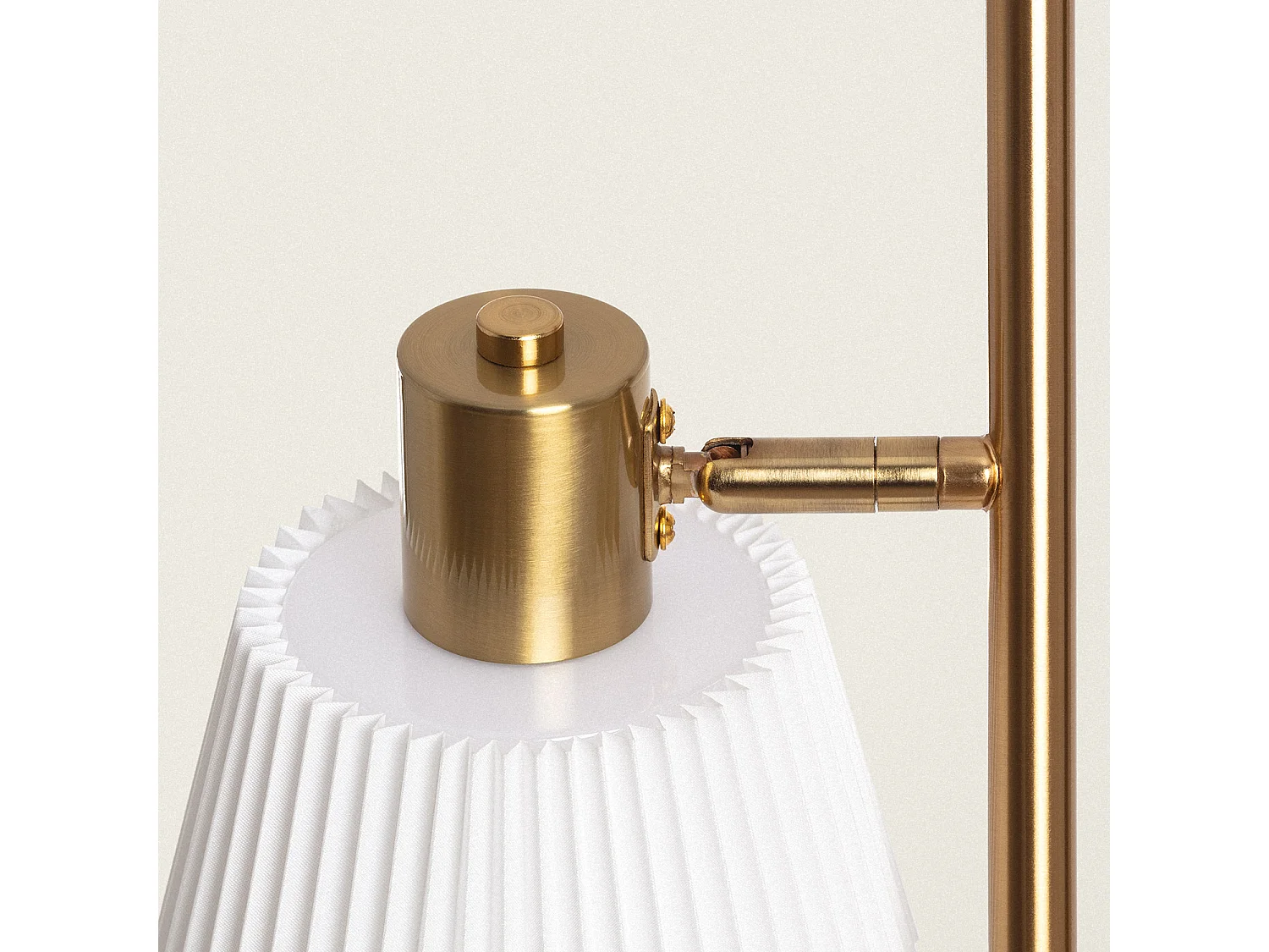 Lampadaire Métal Magda Blanc