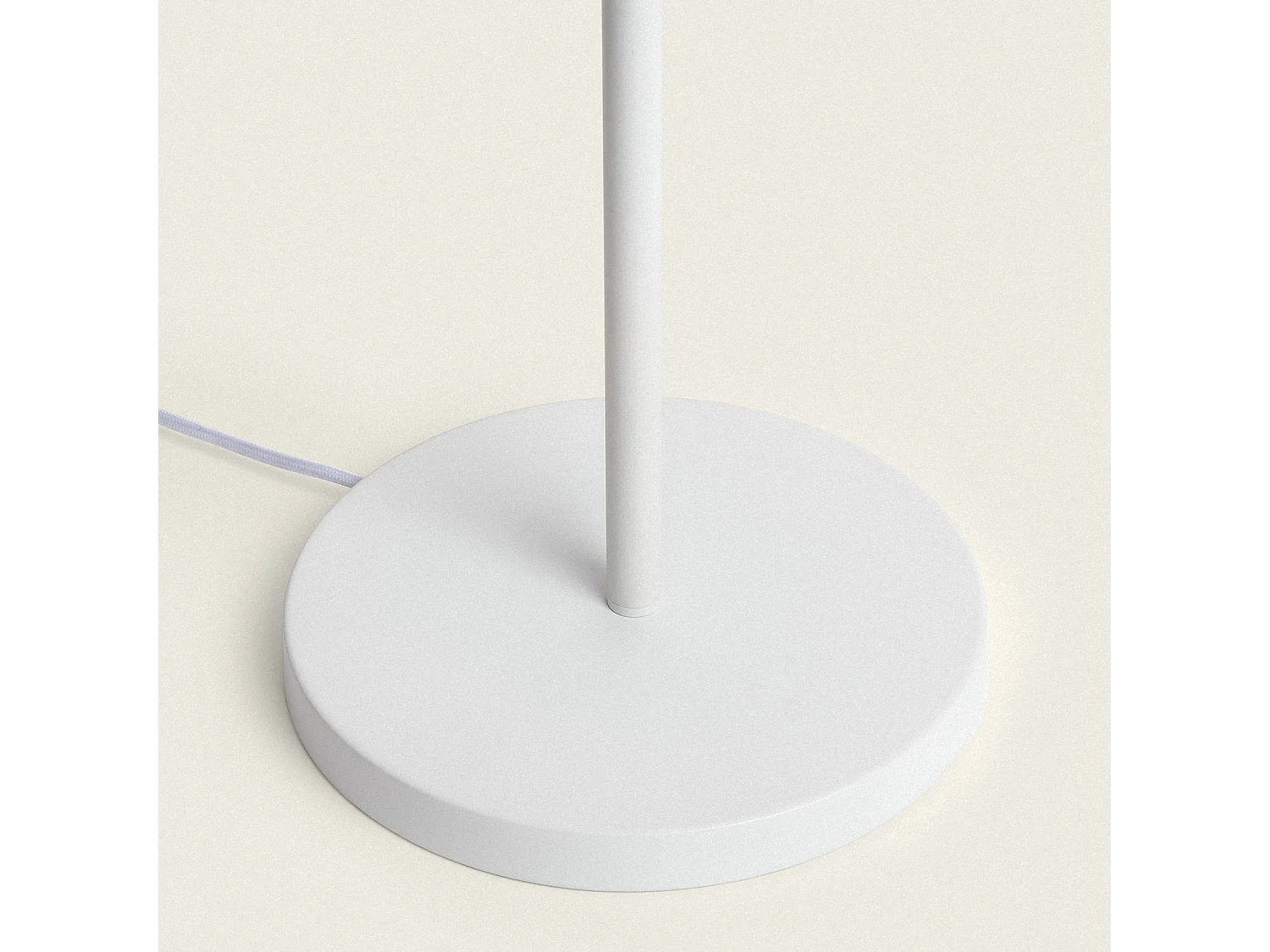 Lampada da Terra Metallo Elan Bianco