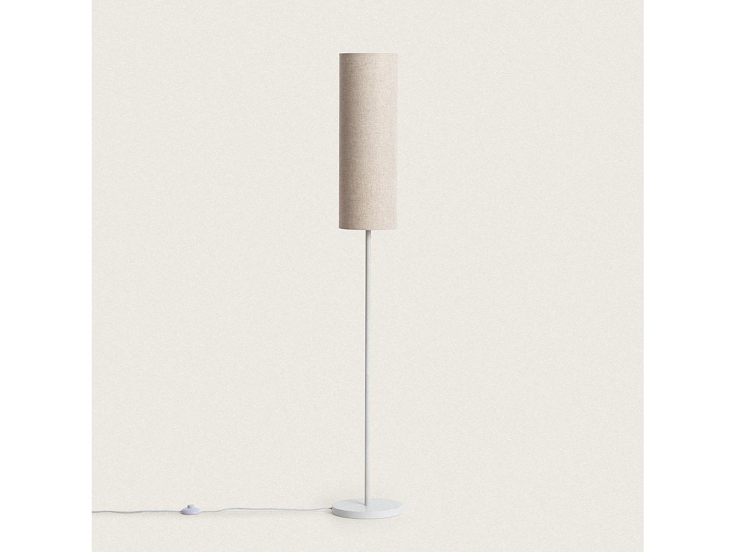 Lampadaire Métal Elan Blanc