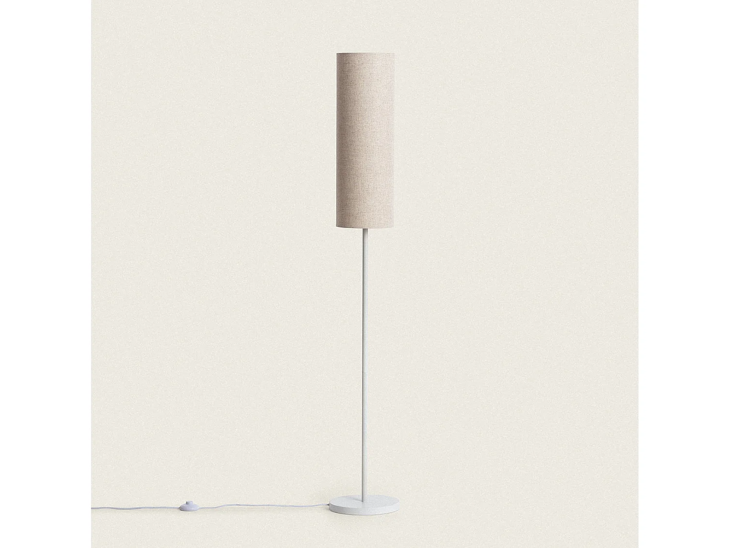 Lampadaire Métal Elan Blanc